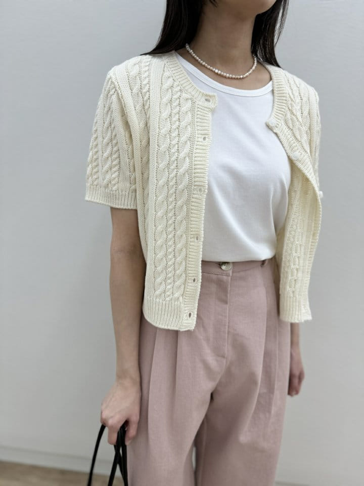 Most - Korean Women Fashion - #thatsdarling - Rosen Twiddle Cardigan - 8
