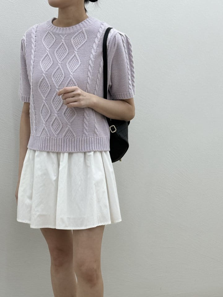 Most - Korean Women Fashion - #momslook - Chief Twiddle Knit - 4