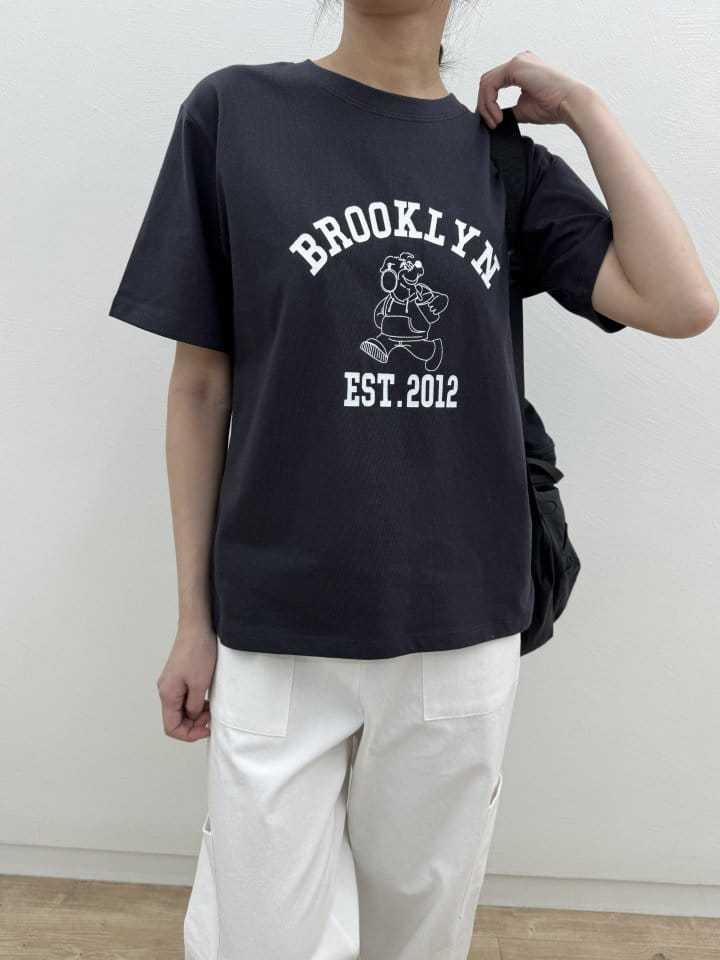 Most - Korean Women Fashion - #womensfashion - Brooklyn Tee - 5