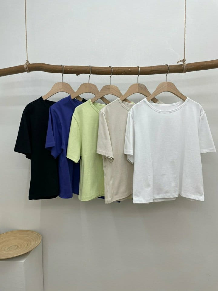 Most - Korean Women Fashion - #womensfashion - Mui Short Sleeve Tee - 11