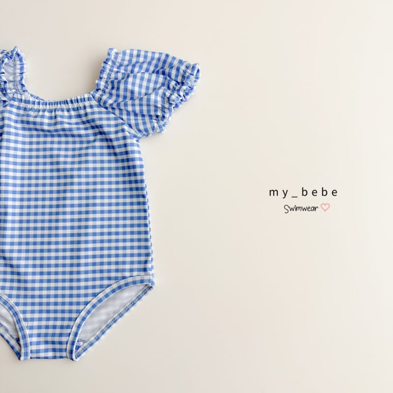 My Bebe - Korean Children Fashion - #fashionkids - Shirring Swimsuit - 8