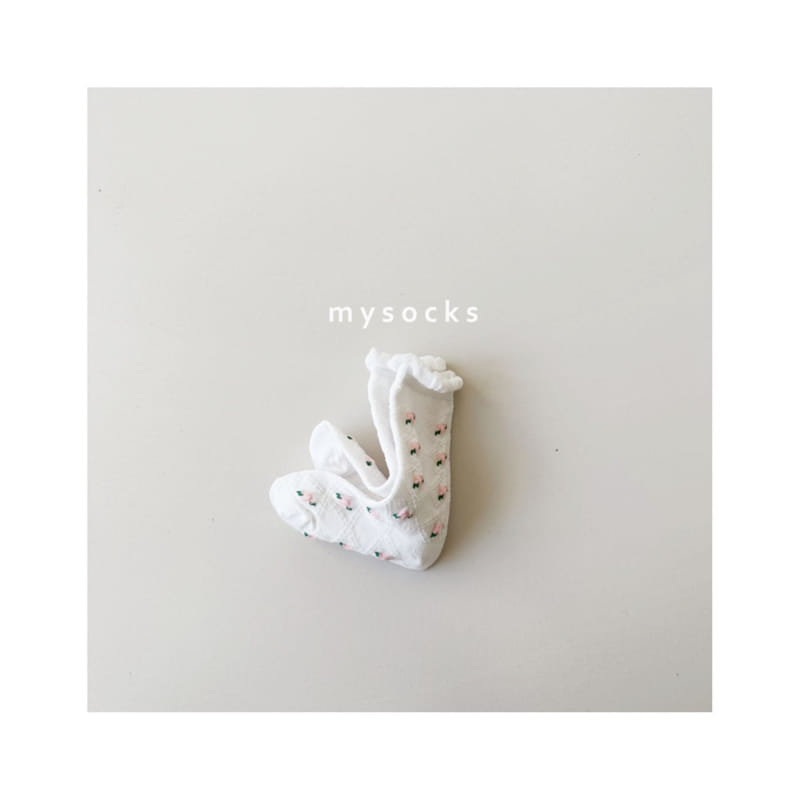 My Socks - Korean Children Fashion - #childrensboutique - Art Socks Set - 4