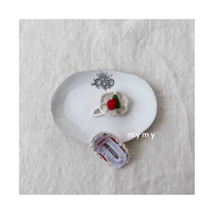 My Socks - Korean Children Fashion - #kidzfashiontrend - Nutritionist Hair Pin Set - 3