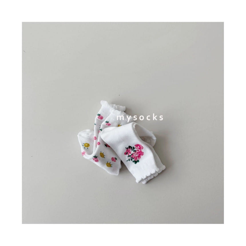 My Socks - Korean Children Fashion - #magicofchildhood - Cook Socks Set