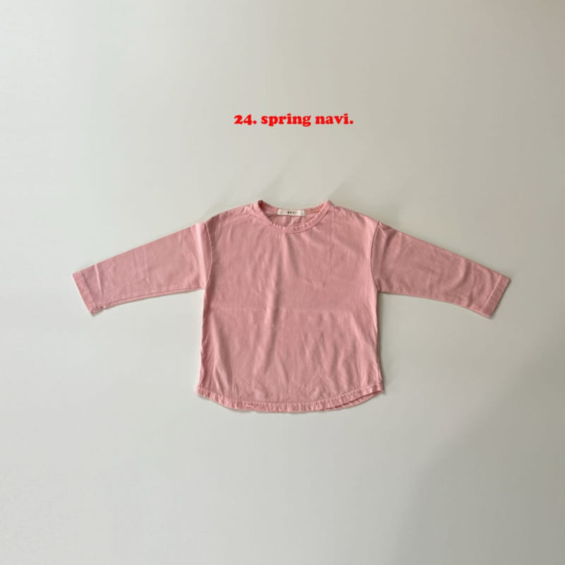 Navi - Korean Children Fashion - #discoveringself - Basic Tee - 4