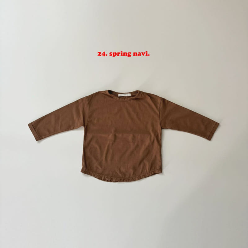 Navi - Korean Children Fashion - #kidsshorts - Basic Tee - 5