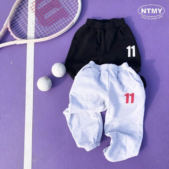 Nice To Meet You - Korean Children Fashion - #Kfashion4kids - Eleven Jogger Pants