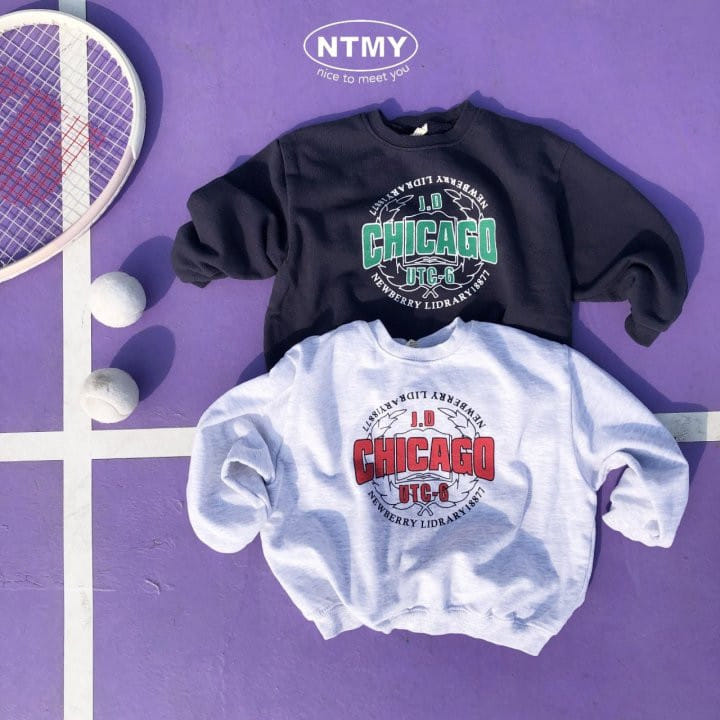 Nice To Meet You - Korean Children Fashion - #childofig - Chicago Sweatshirt
