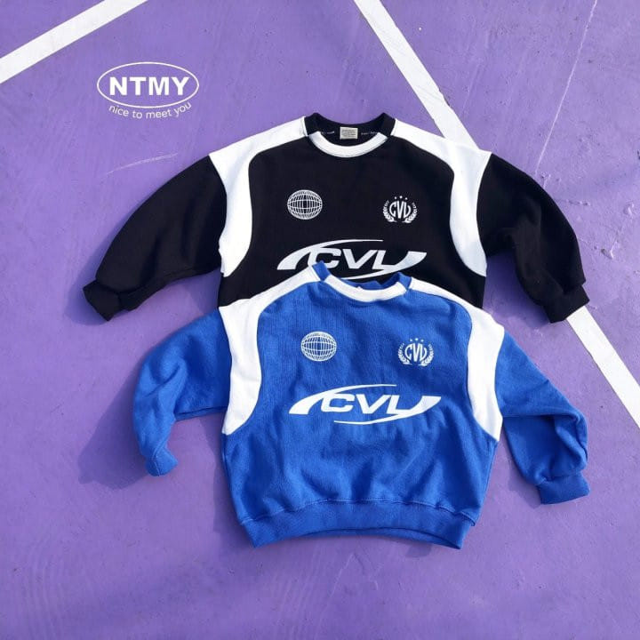 Nice To Meet You - Korean Children Fashion - #childrensboutique - Sporty Color Sweatshirt