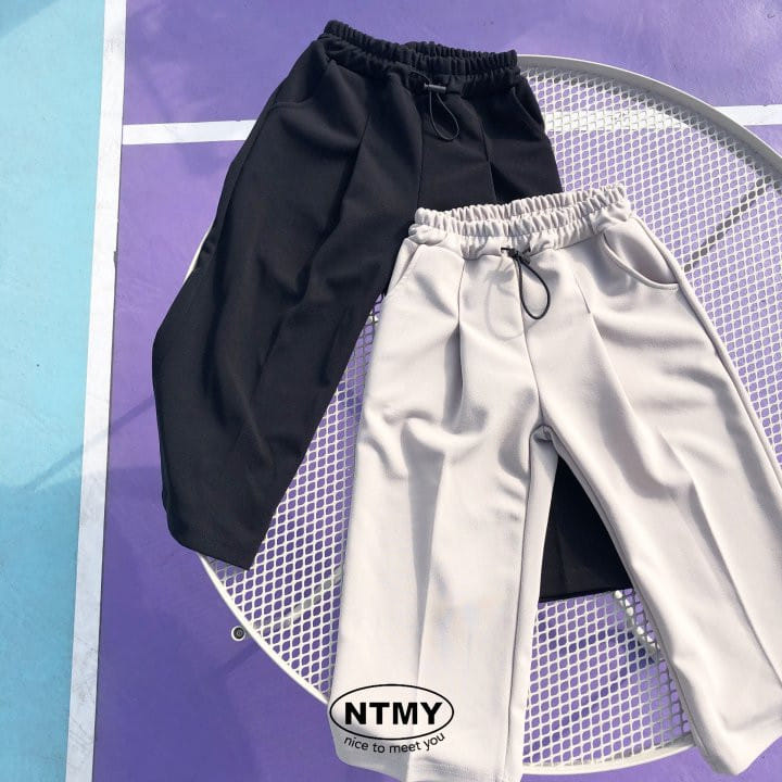 Nice To Meet You - Korean Children Fashion - #discoveringself - Benz String Pants