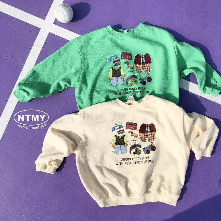 Nice To Meet You - Korean Children Fashion - #fashionkids - Paper Sweatshirt