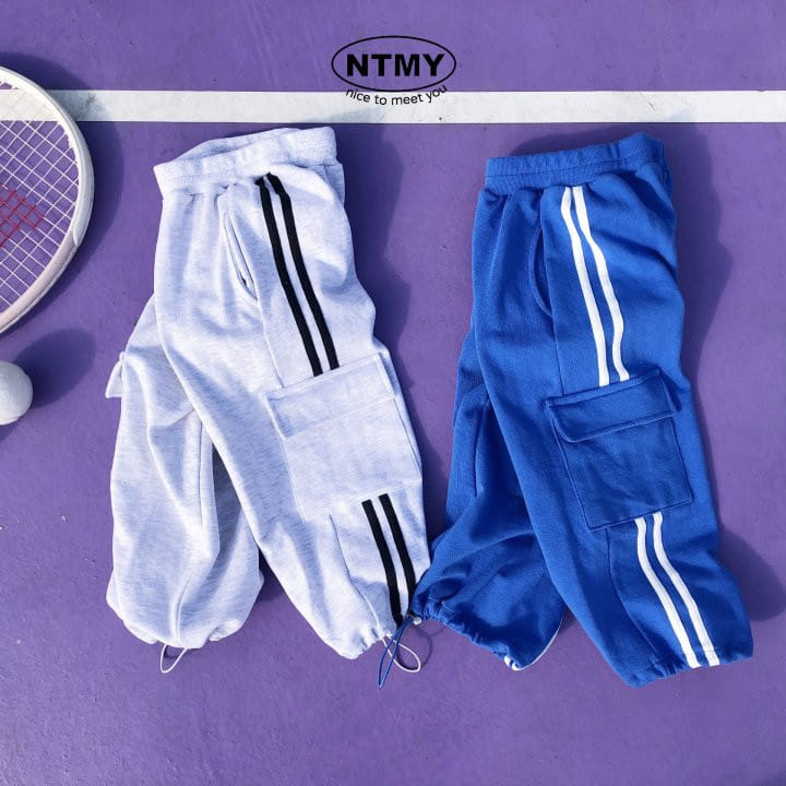 Nice To Meet You - Korean Children Fashion - #littlefashionista - TWO Tape Cargo Pants