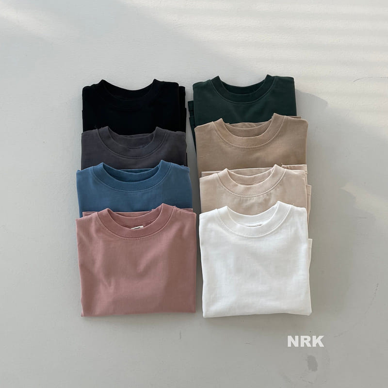 Nrk - Korean Children Fashion - #childrensboutique - Basic Slit Tee - 5