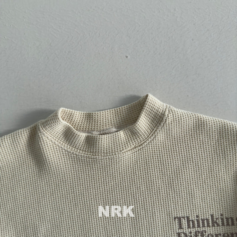 Nrk - Korean Children Fashion - #childofig - Waffle Paint Tee - 4