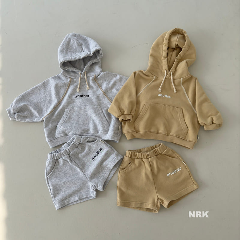 Nrk - Korean Children Fashion - #discoveringself - Hoody Top Bottom Set
