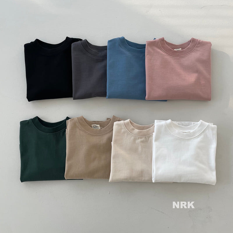 Nrk - Korean Children Fashion - #todddlerfashion - Basic Slit Tee