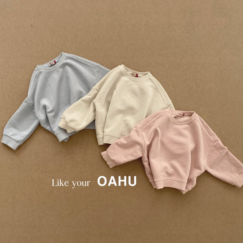 O'Ahu - Korean Children Fashion - #childrensboutique - Adult Fuzzy Dyeing Sweatshirt
