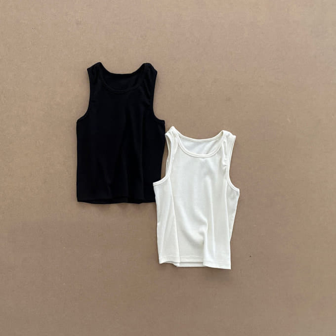 O'Ahu - Korean Children Fashion - #childrensboutique - Basic Sleeveless Tee