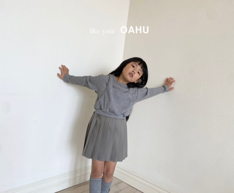O'Ahu - Korean Children Fashion - #designkidswear - Scoop Rib Tee - 7