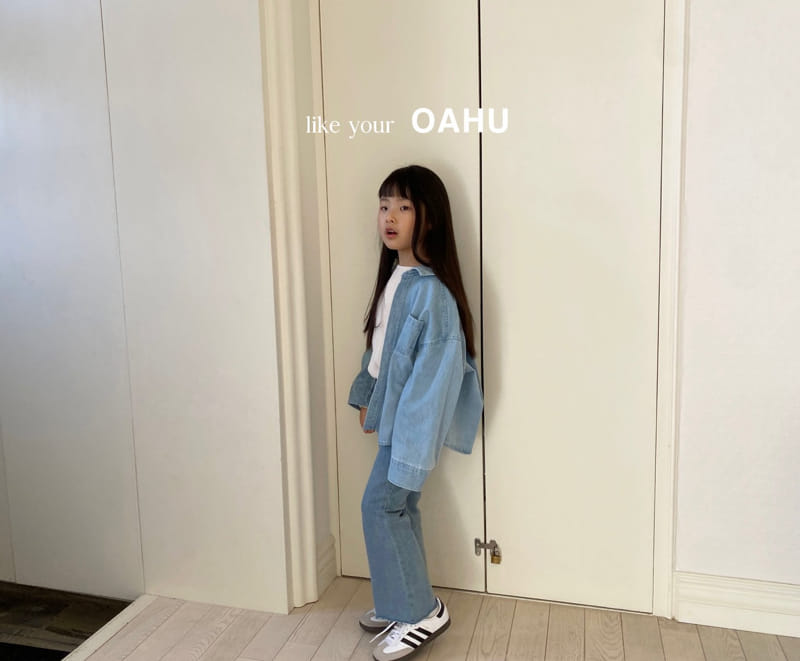 O'Ahu - Korean Children Fashion - #childrensboutique - Riri Boots Cut Denim Pants - 4