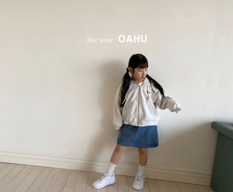O'Ahu - Korean Children Fashion - #designkidswear - Grow Hoody Zip Up - 3