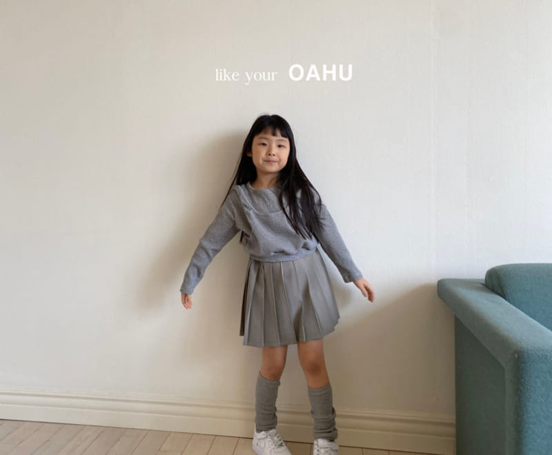 O'Ahu - Korean Children Fashion - #fashionkids - Scoop Rib Tee - 9