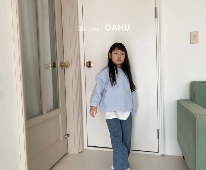 O'Ahu - Korean Children Fashion - #prettylittlegirls - Fuzzy Dyeing Sweatshirt - 11