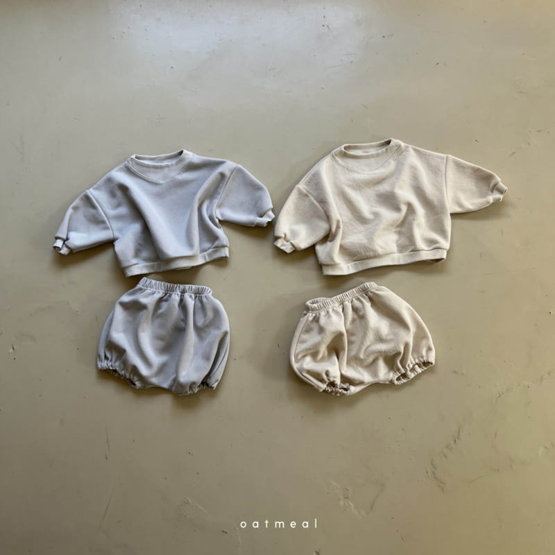 Oatmeal - Korean Baby Fashion - #babyboutique - Din Din Bloomers