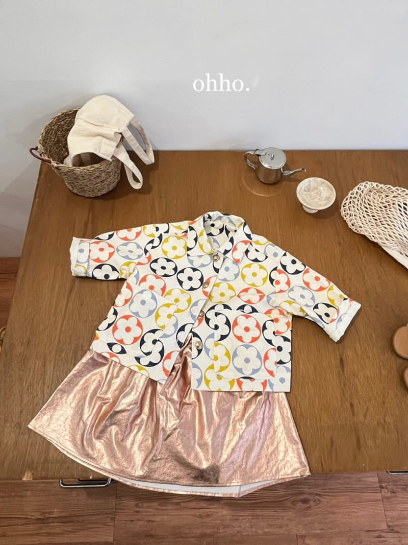 Ohho - Korean Children Fashion - #prettylittlegirls - Coco Pattern Jacket - 4