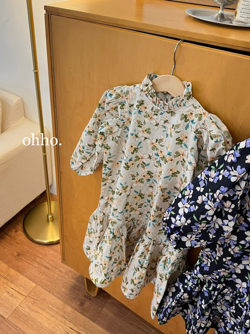 Ohho - Korean Children Fashion - #discoveringself - Lewis Long One-Piece - 2