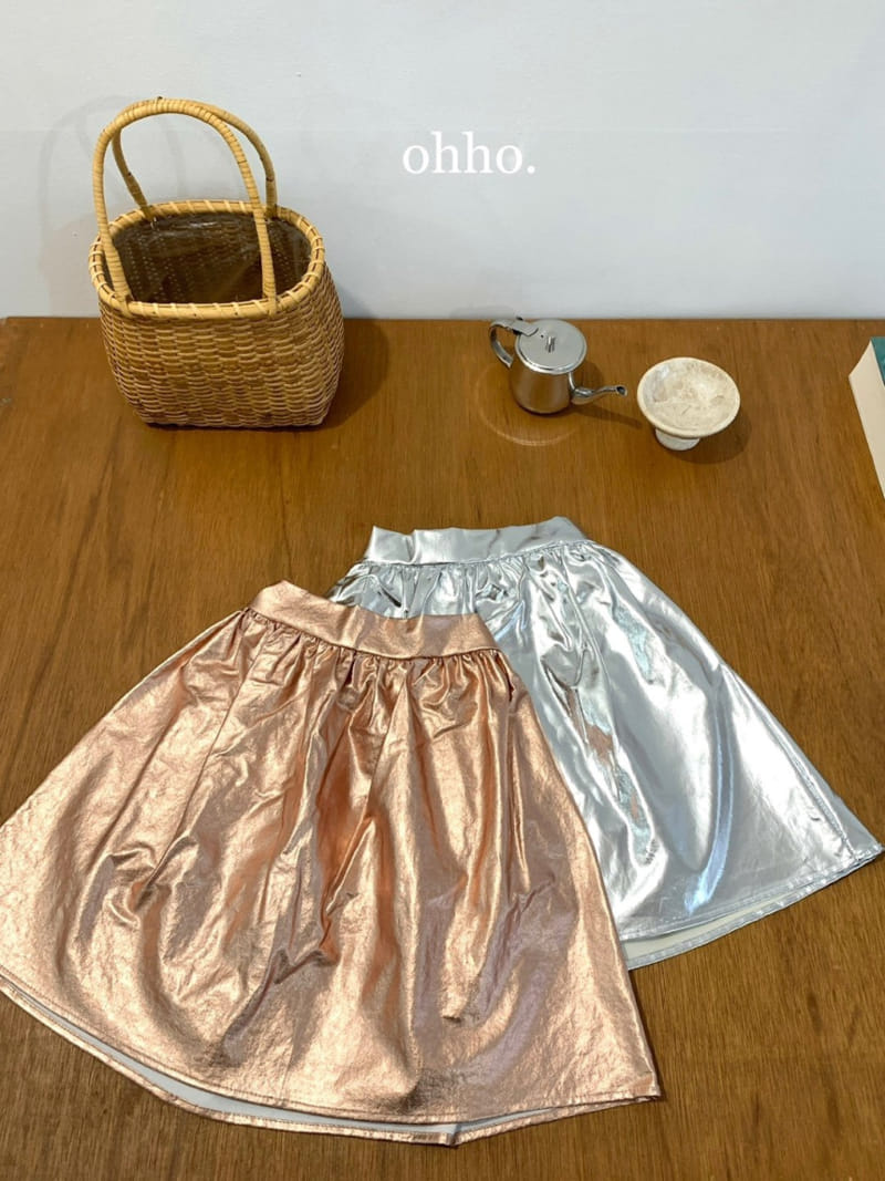 Ohho - Korean Children Fashion - #discoveringself - Shining Skirt