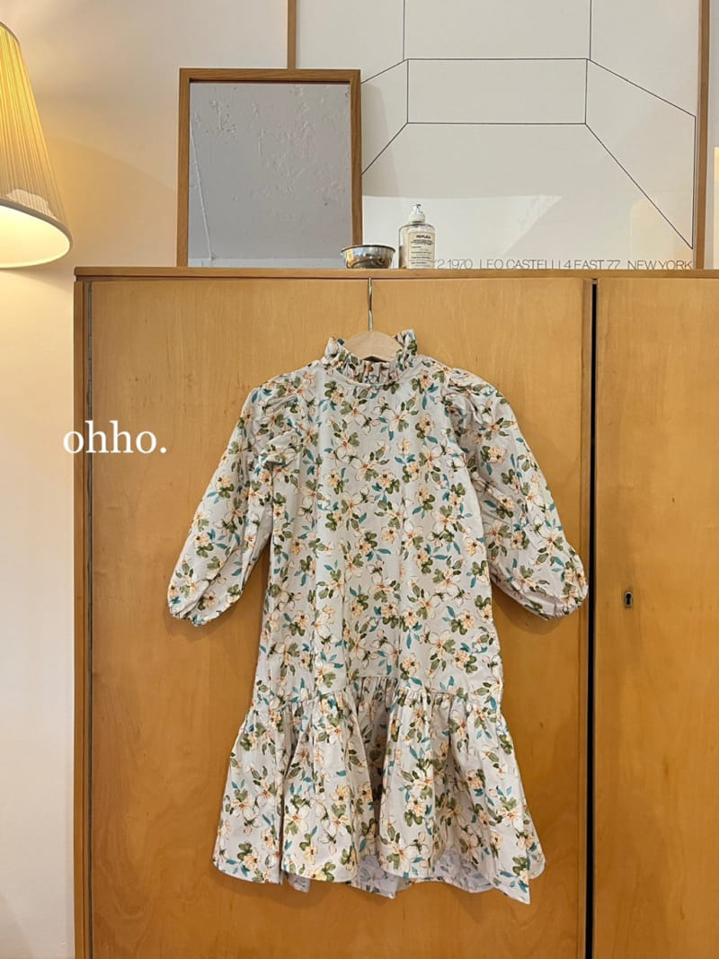 Ohho - Korean Children Fashion - #fashionkids - Lewis Long One-Piece - 3