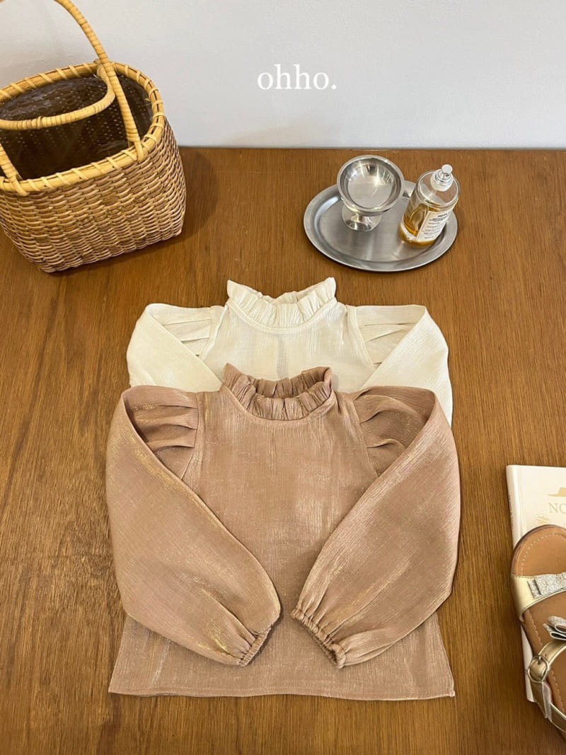 Ohho - Korean Children Fashion - #fashionkids - Organza Blouse