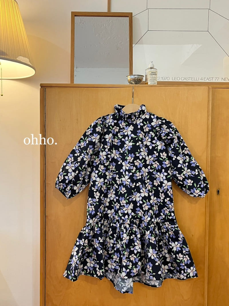 Ohho - Korean Children Fashion - #fashionkids - Lewis Long One-Piece - 4