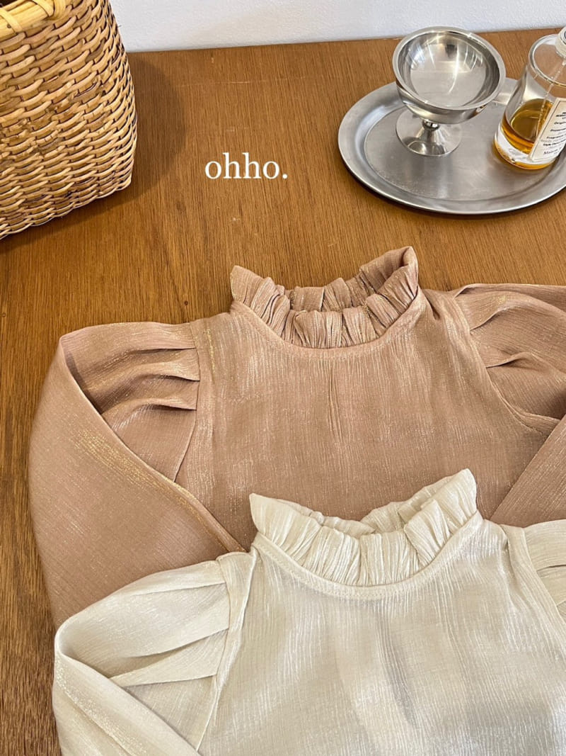 Ohho - Korean Children Fashion - #kidsstore - Organza Blouse - 3