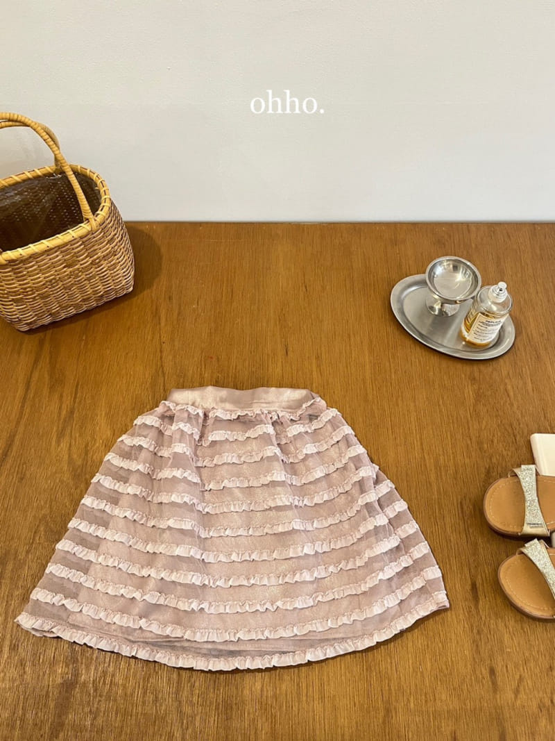 Ohho - Korean Children Fashion - #kidzfashiontrend - Petite Kan Kang Skirt - 7