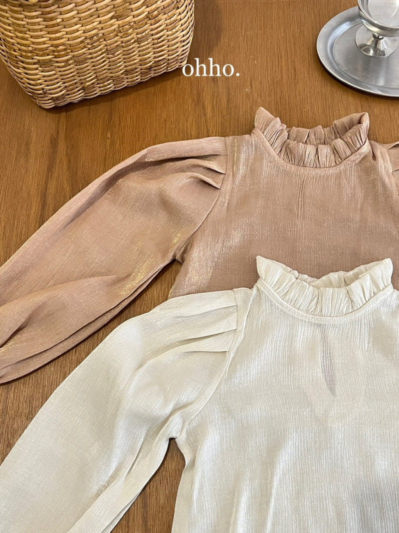 Ohho - Korean Children Fashion - #kidsstore - Organza Blouse - 4