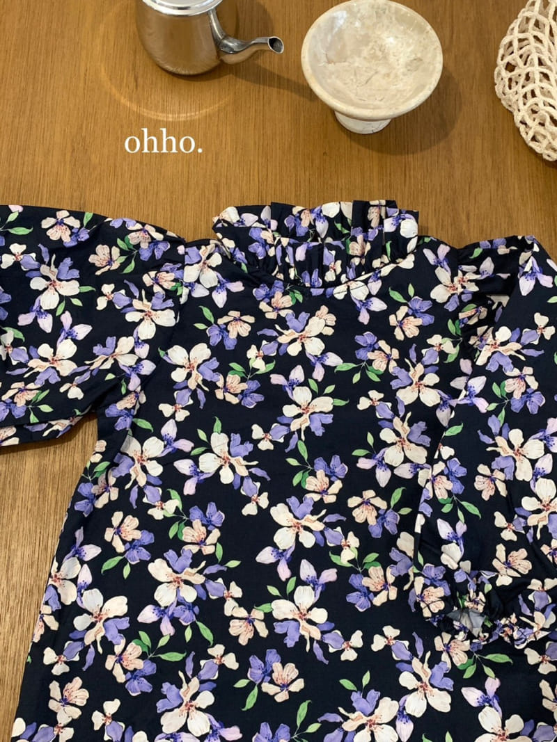 Ohho - Korean Children Fashion - #littlefashionista - Lewis Long One-Piece - 8