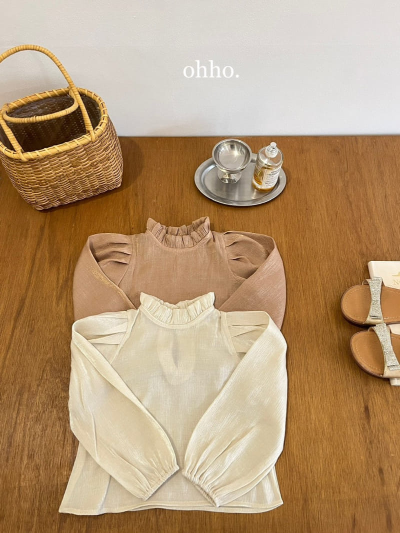 Ohho - Korean Children Fashion - #littlefashionista - Organza Blouse - 6