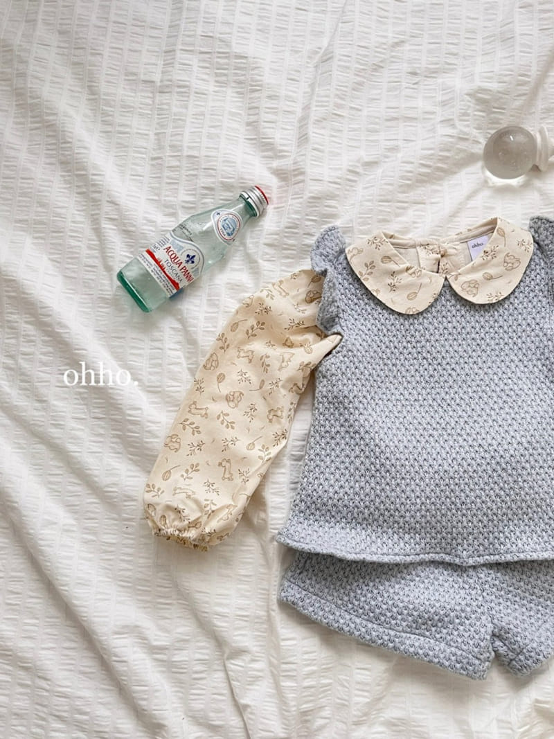 Ohho - Korean Children Fashion - #minifashionista - Cozy Knit Vest - 4