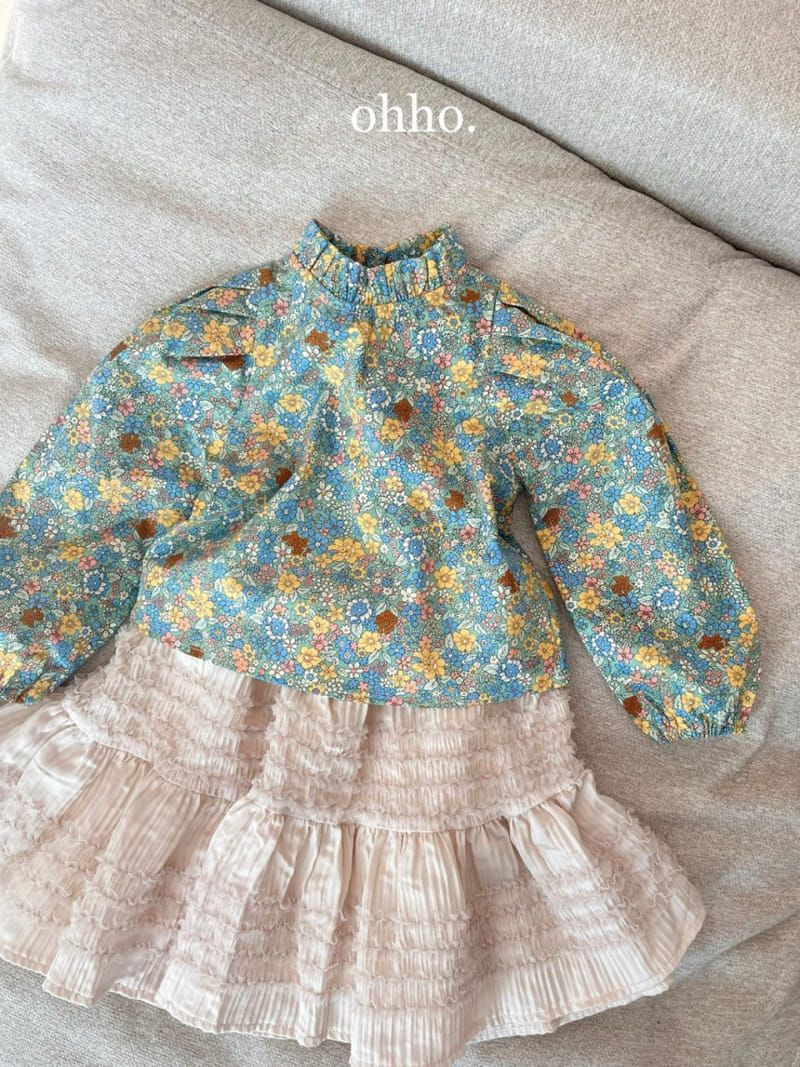 Ohho - Korean Children Fashion - #todddlerfashion - Liberty Tee Blouse - 2