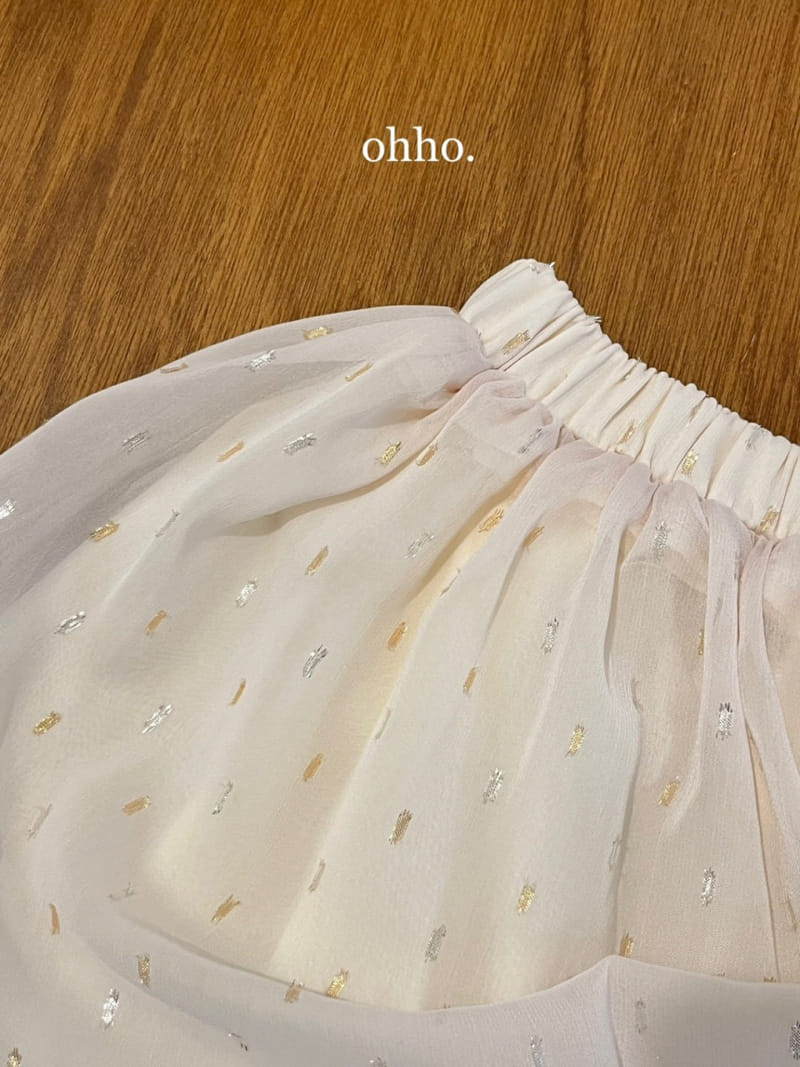 Ohho - Korean Children Fashion - #toddlerclothing - Pe Ang Chiffon Skirt - 10