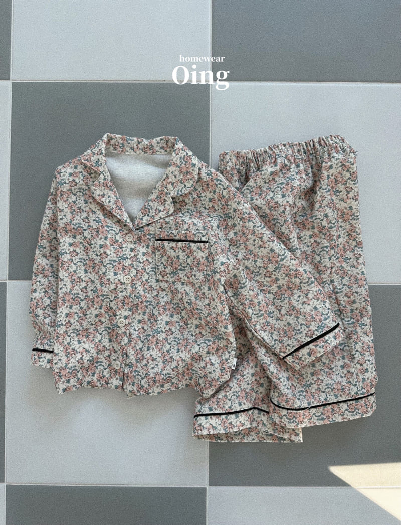 Oing - Korean Children Fashion - #childofig - Village Pajama Top Bottom Set - 8