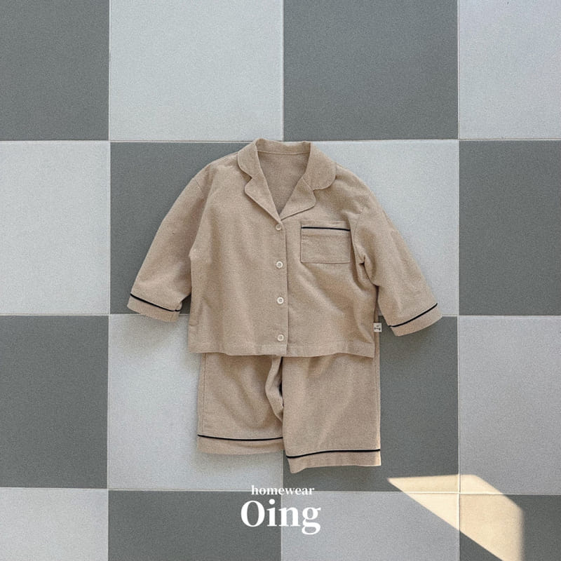 Oing - Korean Children Fashion - #childrensboutique - Village Pajama Top Bottom Set - 9