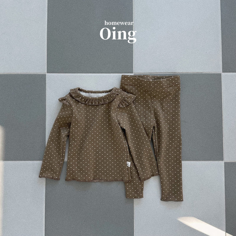 Oing - Korean Children Fashion - #childrensboutique - Presso TopBottom Set - 4