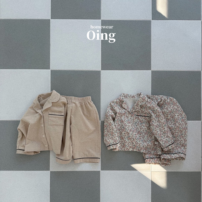 Oing - Korean Children Fashion - #littlefashionista - Village Pajama Top Bottom Set