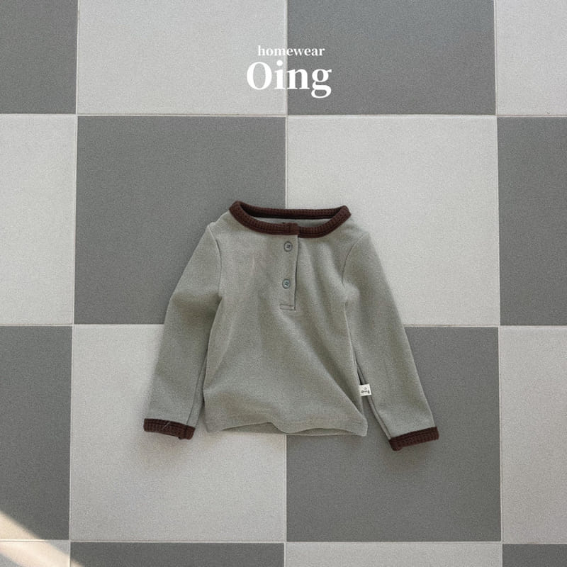 Oing - Korean Children Fashion - #minifashionista - Poby Button Top Bottom Set - 7