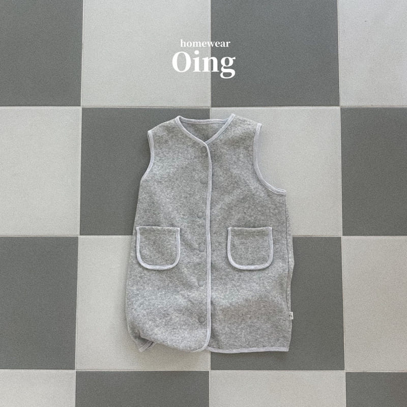 Oing - Korean Children Fashion - #minifashionista - Sleep Vest - 6