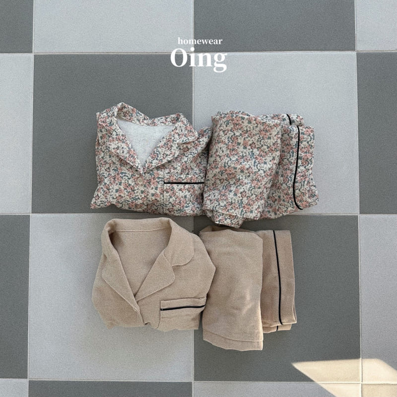 Oing - Korean Children Fashion - #minifashionista - Village Pajama Top Bottom Set - 3