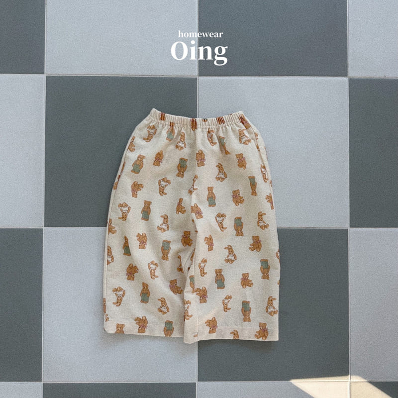 Oing - Korean Children Fashion - #todddlerfashion - Toy Pajama Top Bottom Set - 6
